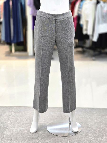 [행복한백화점][꼼빠니아]체크 패턴 세미 일자핏 팬츠 바지 CAES2WTP010