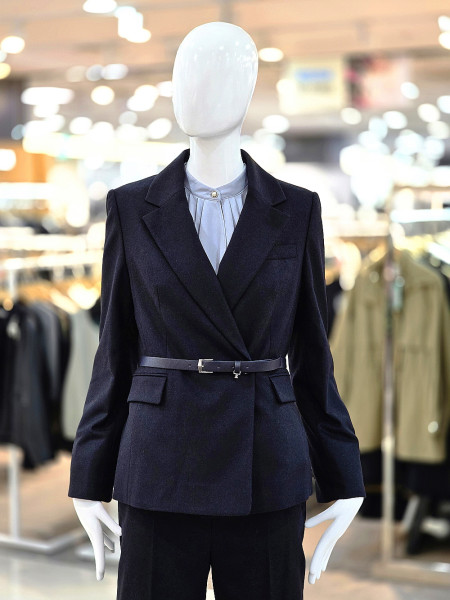 [행복한백화점][꼼빠니아]테일러드 벨트 자켓 CAFW0WTJ120