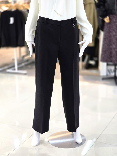 [행복한백화점][꼼빠니아]모던 세미 와이드 슬랙스 팬츠 바지 CAFW0WPL160