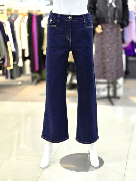 [행복한백화점][꼼빠니아]약기모 세미 부츠컷 데님 팬츠 청바지 CAFW0WDP100