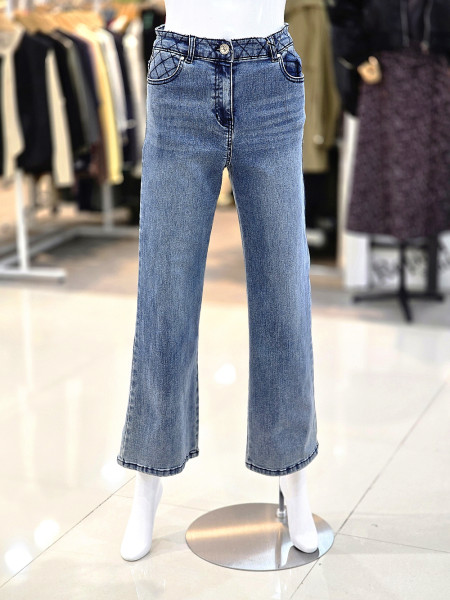 [행복한백화점][꼼빠니아]퀼팅포켓 데님팬츠 청바지 CAFU3WDP010