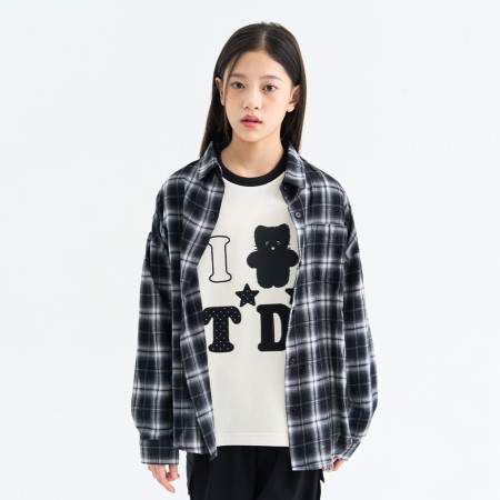 [행복한백화점][더데이걸]코디 체크 셔츠  TGBW26S01