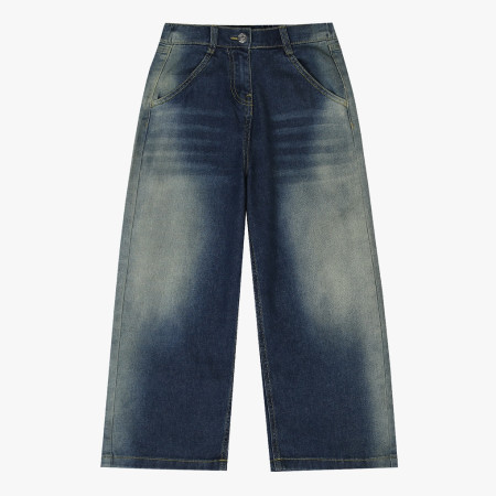 [행복한백화점][더데이걸]뒤밴딩 와이드데님  TGTJ26102