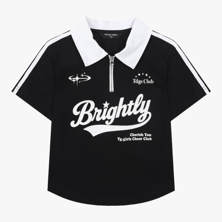 [행복한백화점][더데이걸]블록코어 카라 반팔티  TGRA26304