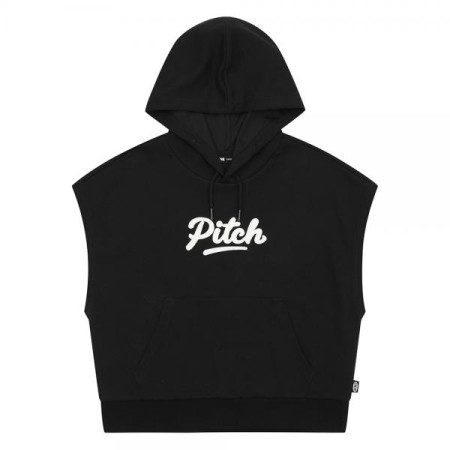 [행복한백화점][소이]블랙후드셋업조끼 24F0783