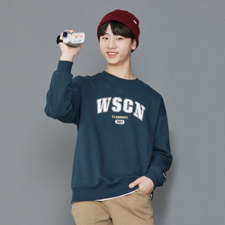 [행복한백화점][소이]유니캐주얼맨투맨티 24F1406