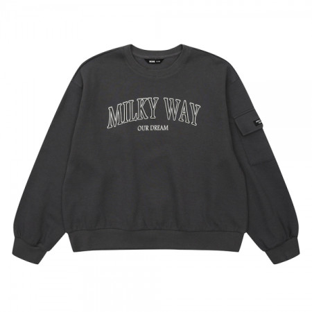 [행복한백화점][소이]차콜맨투맨셋업티 25S5751