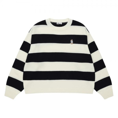 [행복한백화점][소이]루즈핏스트라이프니트티 25S5051