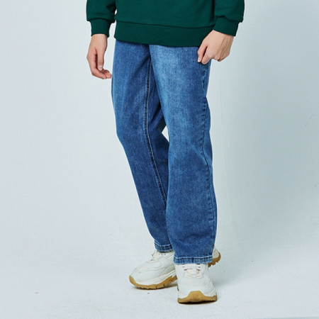 [행복한백화점][소이]스트레이트다크블루진 25S1204