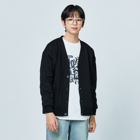 [행복한백화점][소이]유니블랙가디건 25S1102