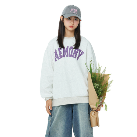 [행복한백화점][소이]루즈핏싱글합포맨투맨티 25F1462