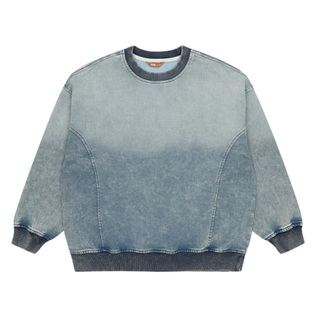 [행복한백화점][소이]인디고쮸리워싱맨투맨티 26S5481