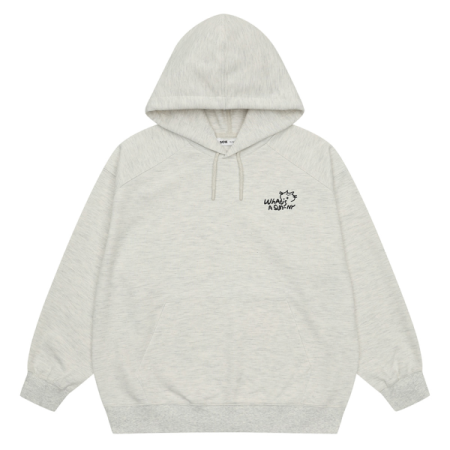 [행복한백화점][소이]드로잉캣후드티 26S0455