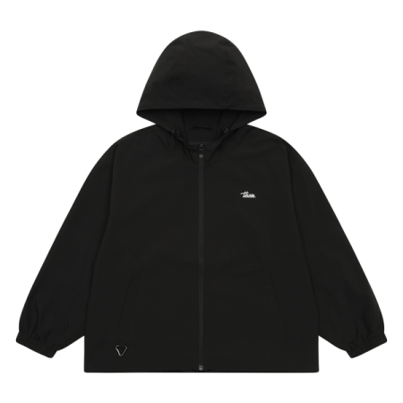 [행복한백화점][소이]블랙윈드후드점퍼 26S0103