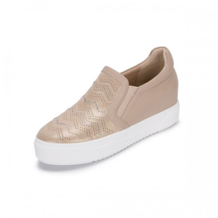 [행복한백화점][무크]mook 여성 스니커즈오픈 다크베이지 516222412AF