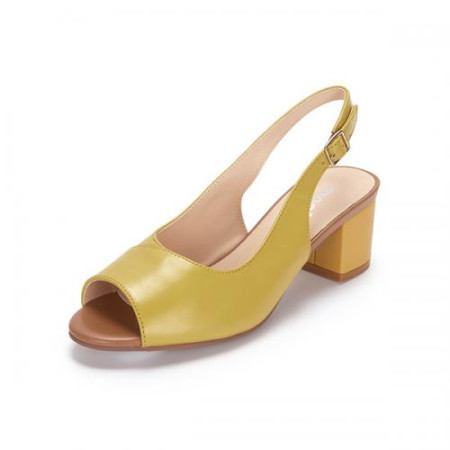 [행복한백화점][무크]mook 여성 드레스 샌들 옐로우 516422518GS