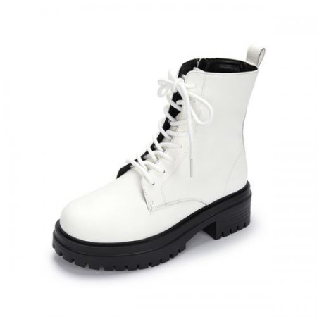 [행복한백화점][무크]mook 여성 캐쥬얼 워커부츠 (털) 화이트 516422609AY