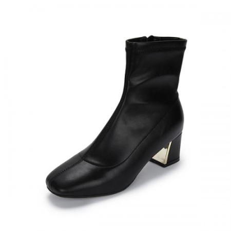 [행복한백화점][무크]mook 여성 드레스 앵클부츠 블랙 516422606YA