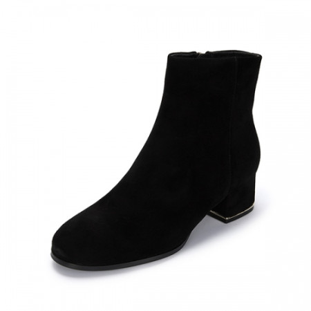 [행복한백화점][무크]mook 여성 드레스 앵클부츠 (털) 블랙 516422605IA