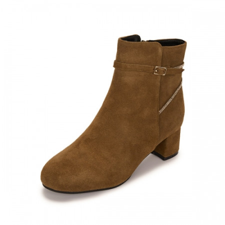 [행복한백화점][무크]mook 여성 드레스 앵클부츠 브라운 516422604IM