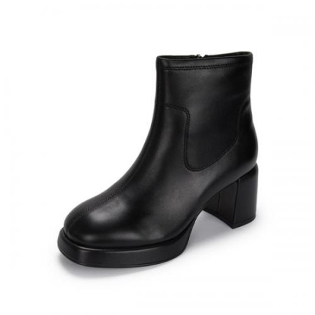 [행복한백화점][무크]mook 여성 드레스 앵클부츠 (털) 블랙 516422601QA