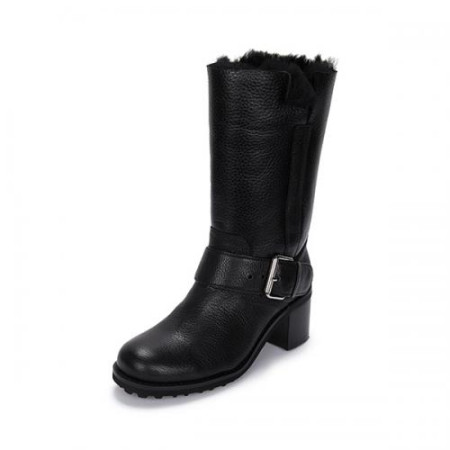 [행복한백화점][무크]mook 여성 드레스 하프부츠 (털) 블랙 516422703XA