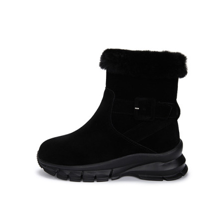 [행복한백화점][무크]mook 여성 캐쥬얼 앵클부츠 (털) 블랙 516422614IA