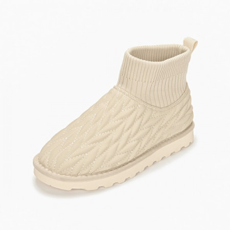 [행복한백화점][무크]mook 여성 캐쥬얼 앵클부츠 (털) 아이보리 516422613ZQ