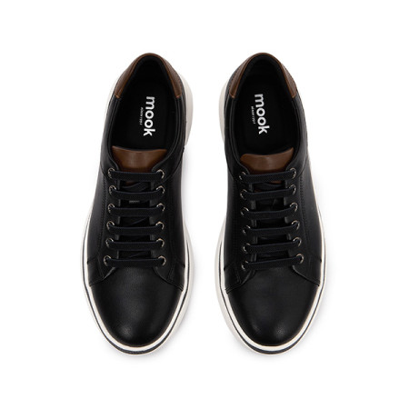 [행복한백화점][무크]mook 남성 로우탑 스니커즈 블랙 517HB512301AA