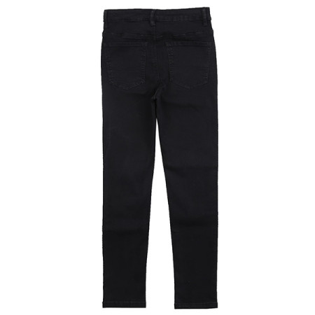 원워싱 슬림 블랙 진 18c0210