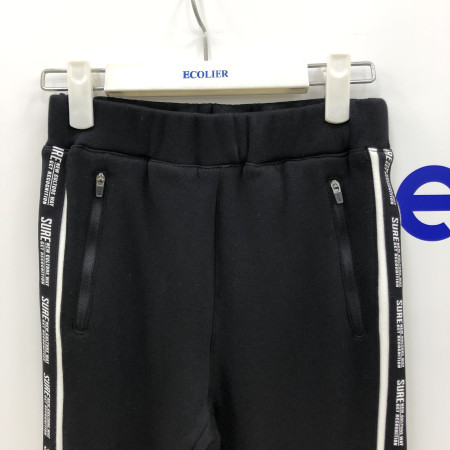 스트릿 트랙 밍크 트레이닝 팬츠(블랙) 19D0209