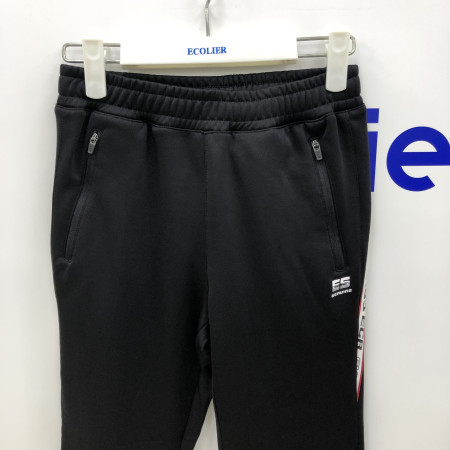 슬림핏 기모 면바지(블랙) 19D0201