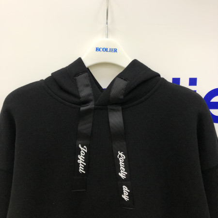 레터링 기본 후드티(블랙) 18D0458