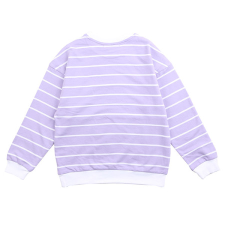 배색 포인트 스트라이프 맨투맨티 19a1456