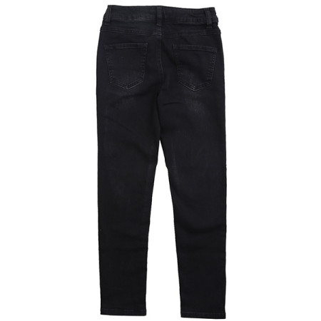 슬림핏 워싱 블랙진 19a1201