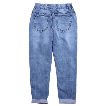 밴딩 테이퍼드핏 워싱 블루진19a1206