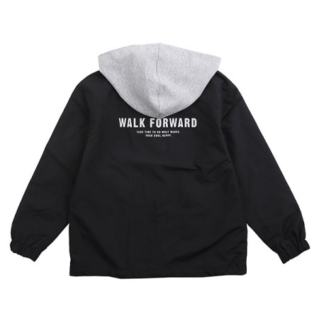 유니 후드 탈착 코치 점퍼 19a1104