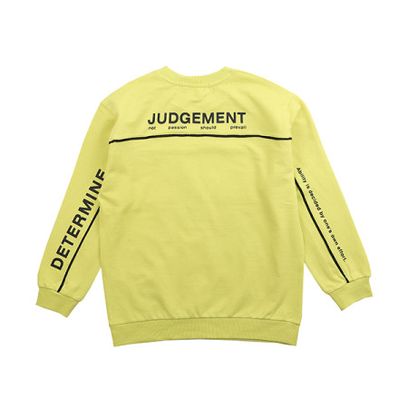 유니 라인 배색 스트릿 맨투맨티 19c1418