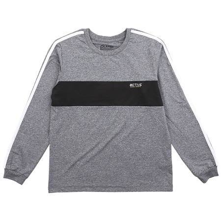 테크 배색 액티브 티19c0408