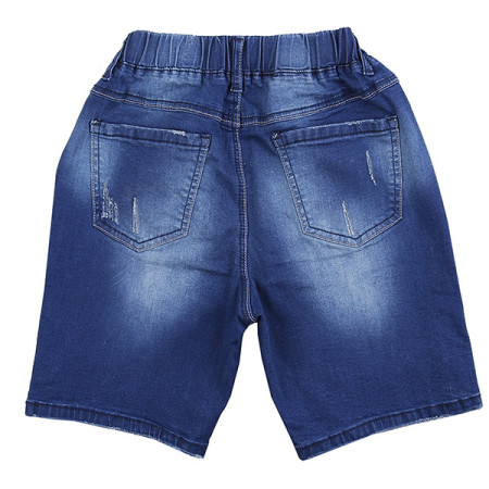 5부 밴딩 레트로 블루진 데님 청반바지 18B1205