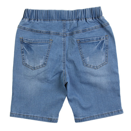 5부 밴딩 덧댐 구제진 반바지 18B1227