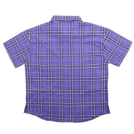 4부 오버핏 레트로 체크셔츠19B1353