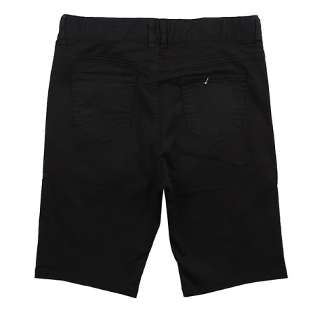 5부 슬림핏 면바지 19B0259-BK