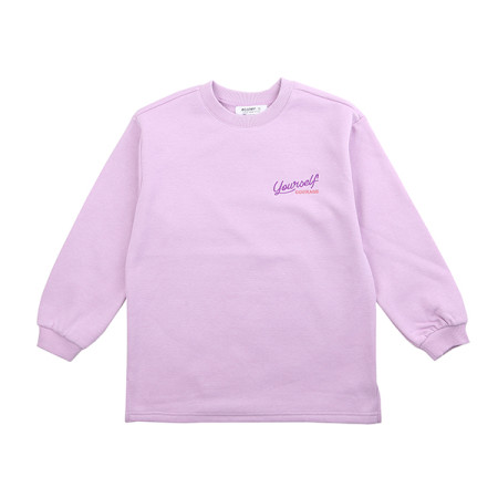 오버핏 롱 맨투맨 티19D1457