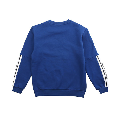 액티브 배색 밍크 맨투맨티 19D0405