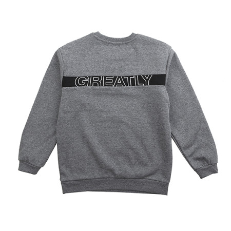 로고  절개  포인트 밍크 맨투맨티 19D0411