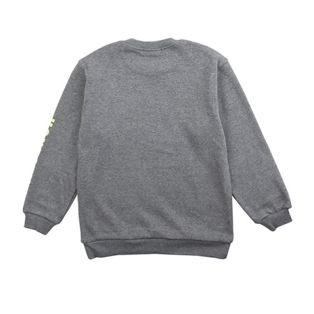 칼라 로고 밍크 맨투맨티 19D1409