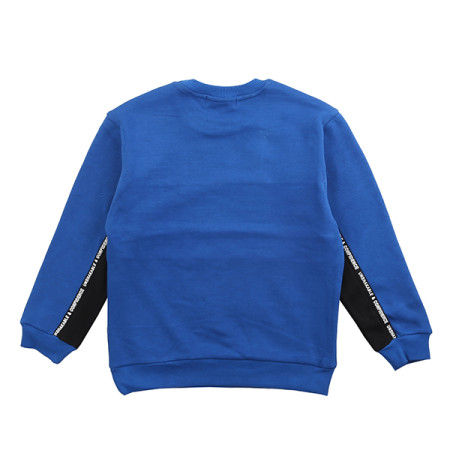 배색 절개 밍크 맨투맨티 19D1410