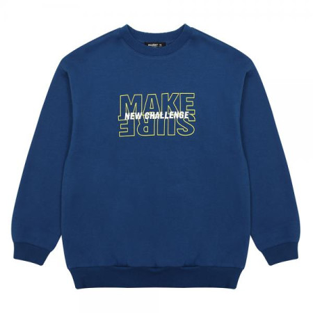 라인 로고 밍크 맨투맨티 19D1418