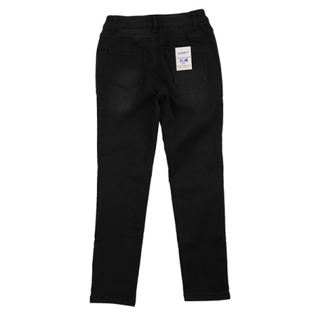 슬림 밍크 유성 본딩 청바지 18D1207